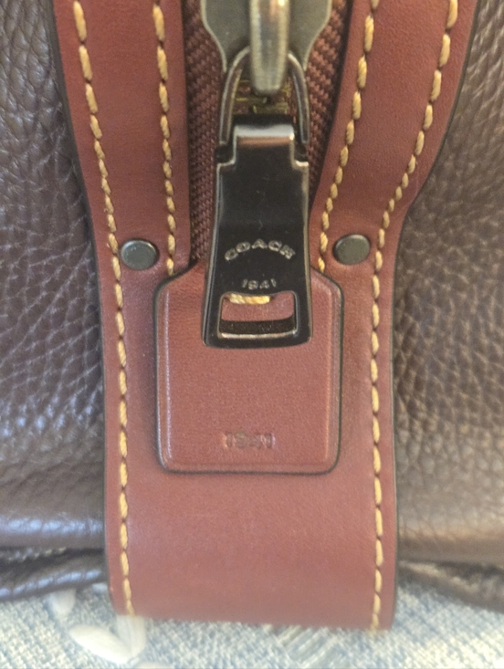 Coach ROGUE 30 Oxblood With Rivets - Picture 16 of 16